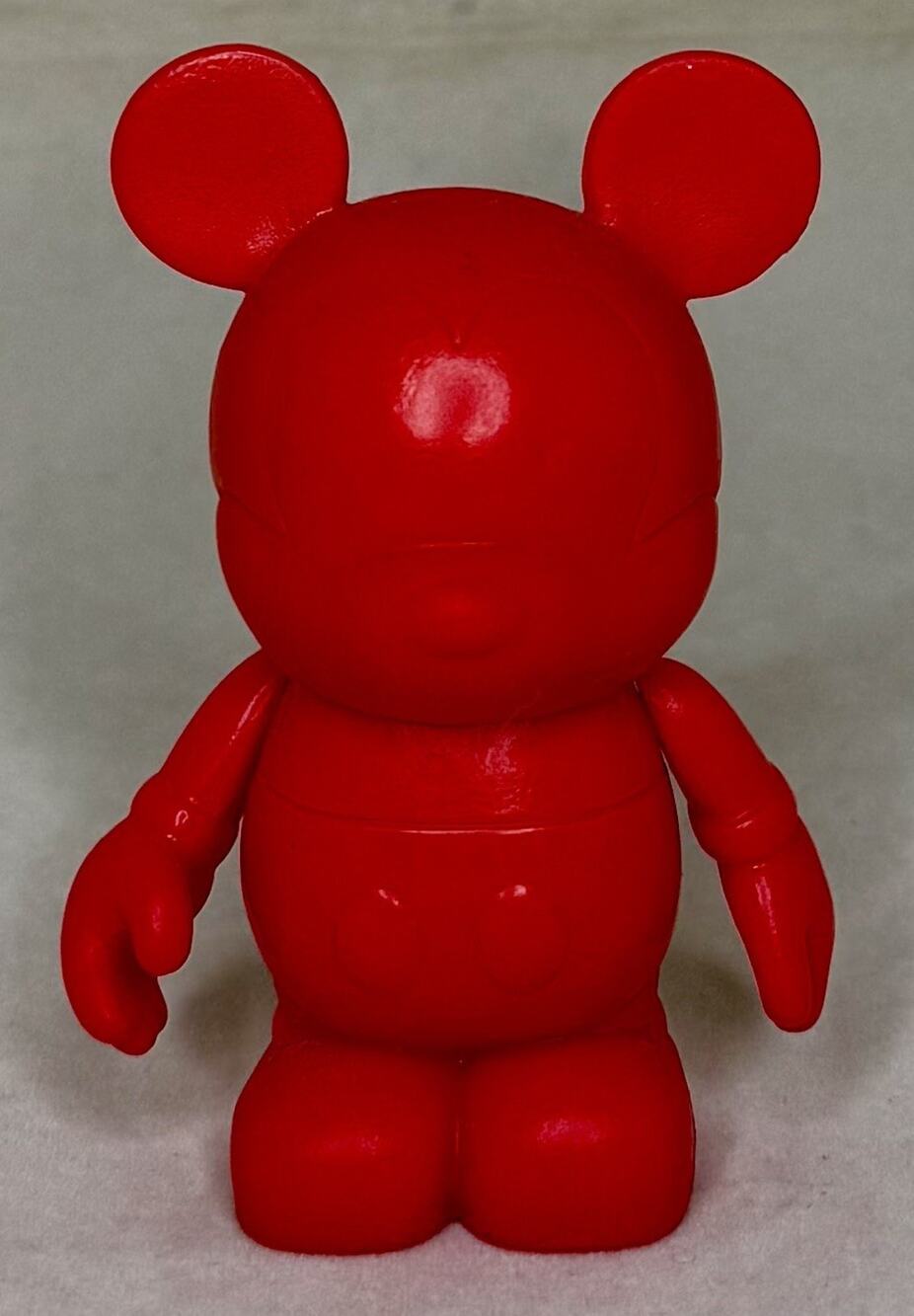 Disney Vinylmation 3” Create Your Own Series Red Mickey Mouse Vinyl Figure